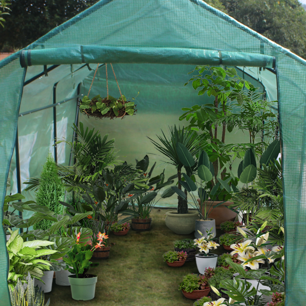 15′x7′x7′ Portable Walk-in Greenhouse for Outdoor, Indoor Outdoor Plant